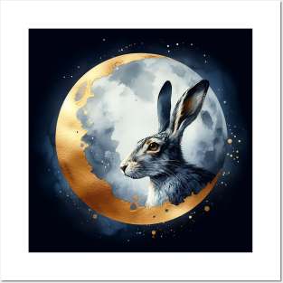 Moon Hare 4 Posters and Art